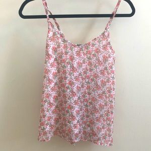 Teen Floral Tank Top